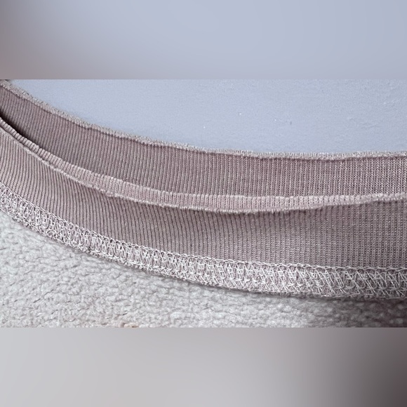 FREE PEOPLE Intimately OVERSIZED Pink SWEATER Women XS - Picture 5 of 9